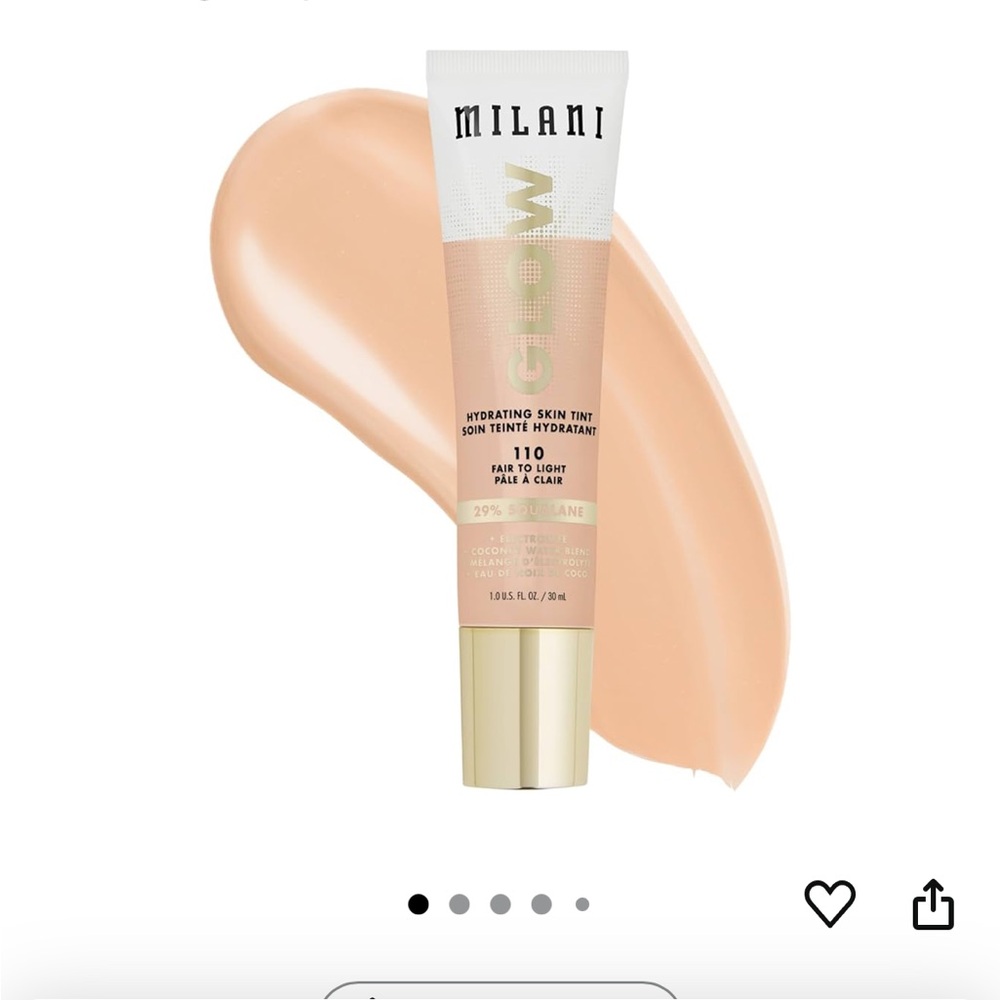 Milani Glow Hydrating Skin Tint - Fair to Light